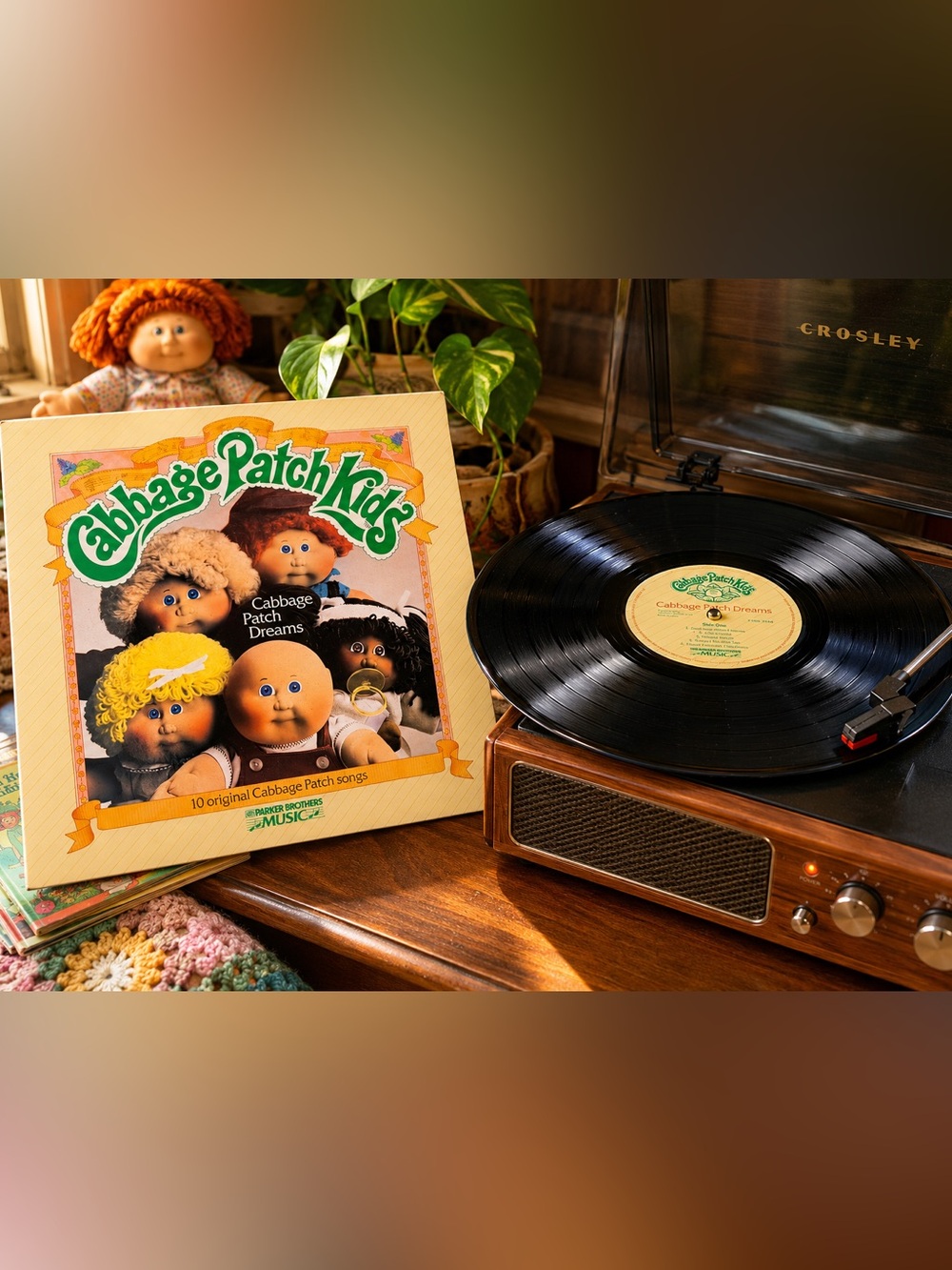 Cabbage Patch Kids – Cabbage Patch Dreams - 1984 Vinyl LP Record Album